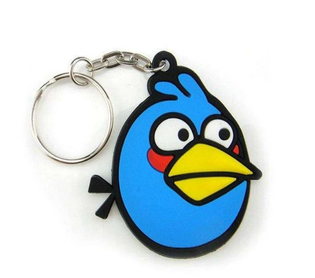pvc rubber keychain