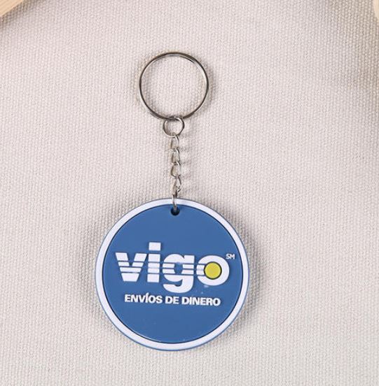 pvc rubber key chains