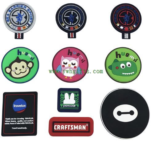 Backpack Hat Sewing 3D Rubber Patches