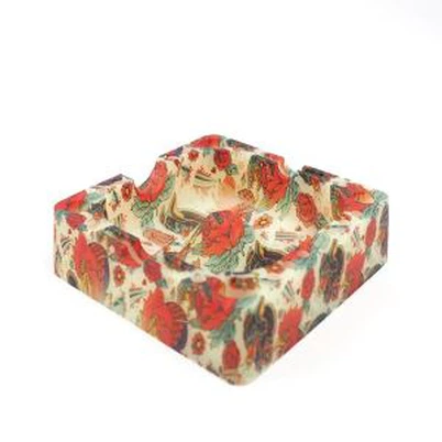 Glow In Dark Decoratieve Tray Siliconen Asbakken Voor Sigaret