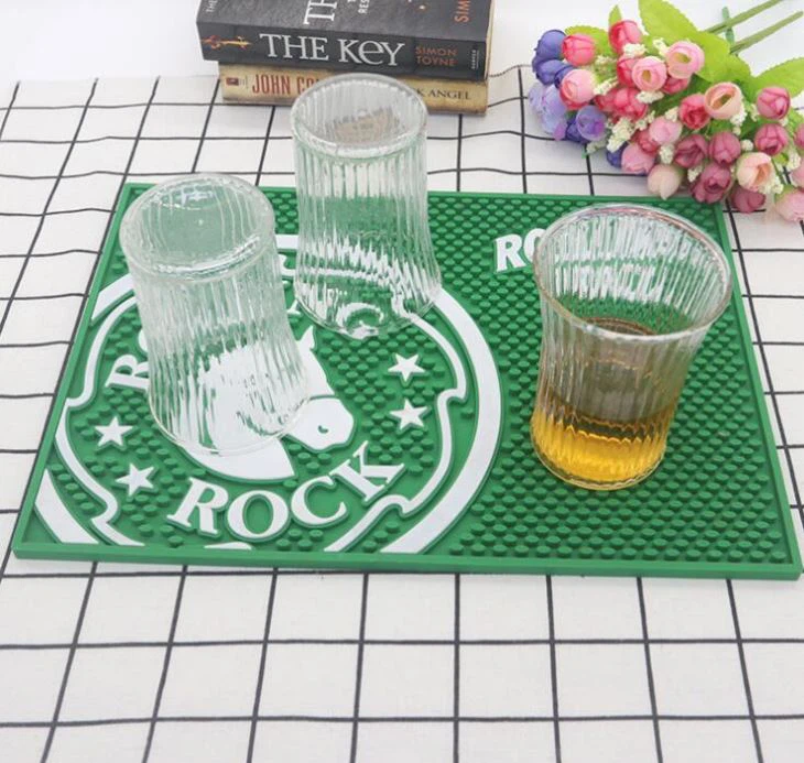 PVC Beer Mat Green Environmental Anti-skid Runners
