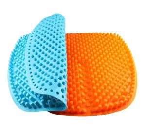 Comfortabele siliconen auto massage mat voor bestuurder kantoor stoel mat