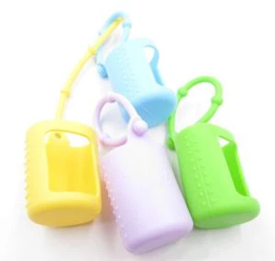 Gemakkelijk te dragen eenvoudige siliconen parfumfleshouder voor in de auto