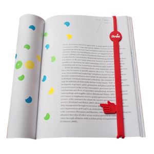 Hot Sale Unieke Souvenir Silicone Finger Bookmark Gift: