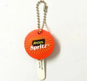 Nieuwste stijl 3D Soft Pvc gepersonaliseerde toetsenklep voor promotie