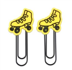 3D Cartoon zachte PVC rubberen bladwijzer voor boek