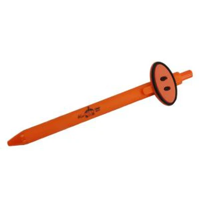 Reclame balpen met zachte PVC decoraties Pvc pen caps