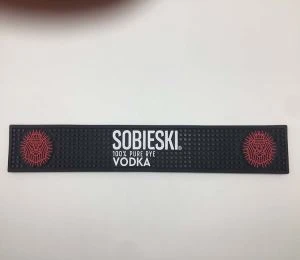 Zachte PVC 3D Reliëf Bar Mat Bierviltjes