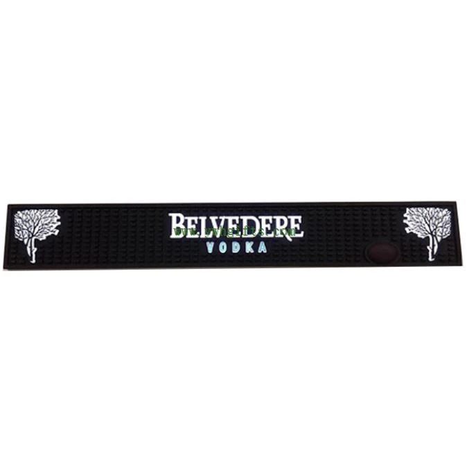 Home Bar Accessories Led Electronic Bar Mat Flashing Led PVC Bar Runner Mat