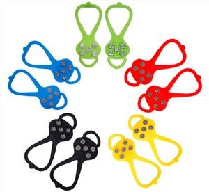 Beste IJsklimmen Wandelschoenen Cover Silicone Ice Gripper Crampons