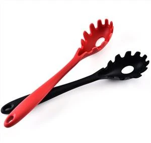 Koken Siliconen Spaghetti Noedel Pollepel Lepel Siliconen Pasta Vork Lepel