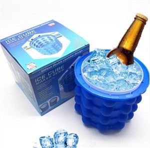 Draagbare drank nieuwe siliconen ijs emmer bier koeler